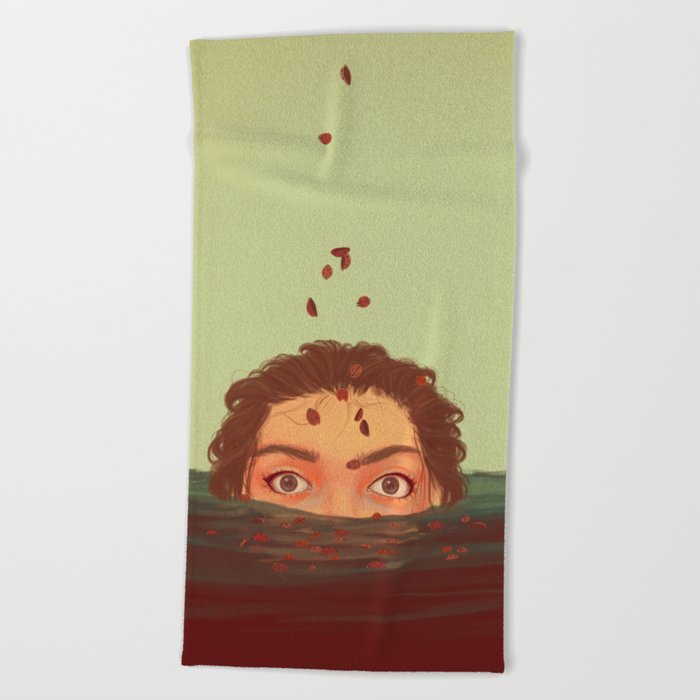 invaders Beach Towel