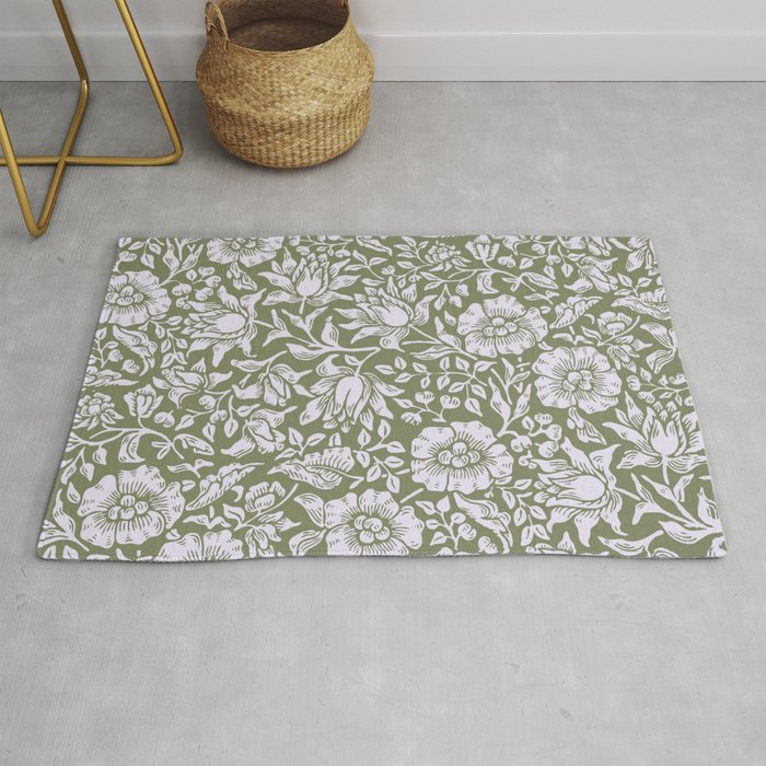 Vintage Floral 3 Rug