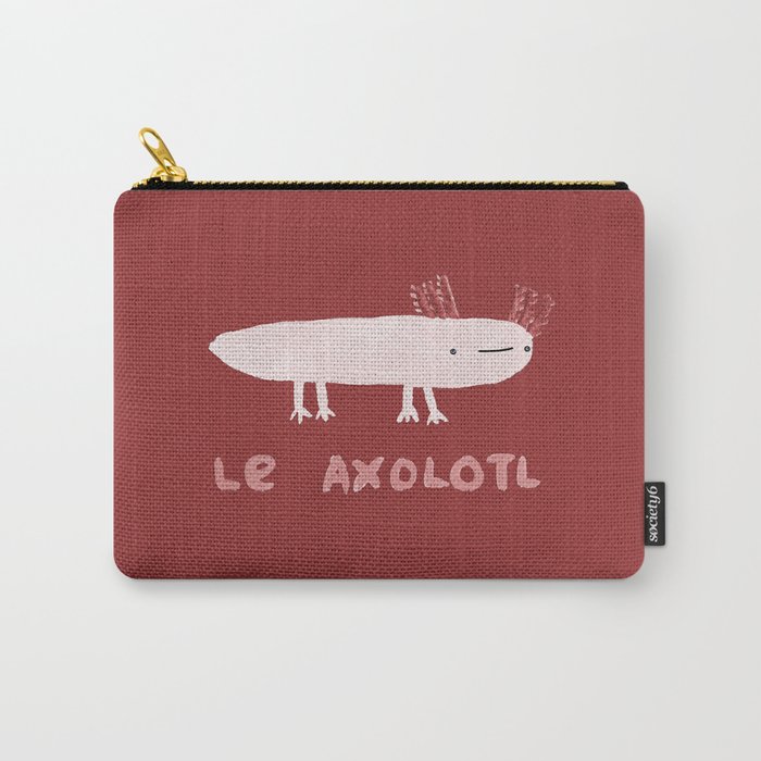 Le Axolotl Carry-All Pouch