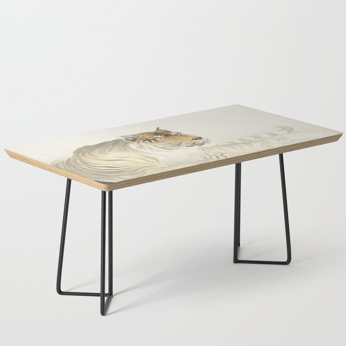 Tiger Illustration Coffee Table