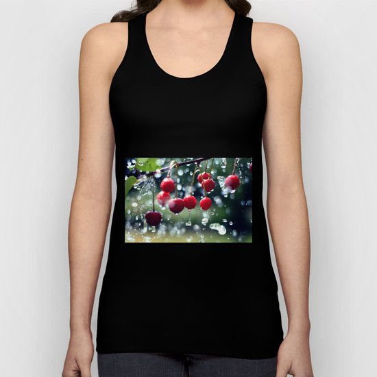Cherries Unisex Tank Top