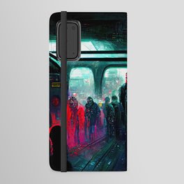 Cyberpunk Subway Android Wallet Case