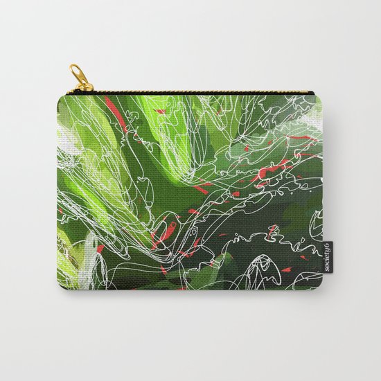 green explosion Carry-All Pouch