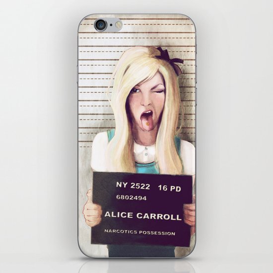 Alice iPhone & iPod Skin