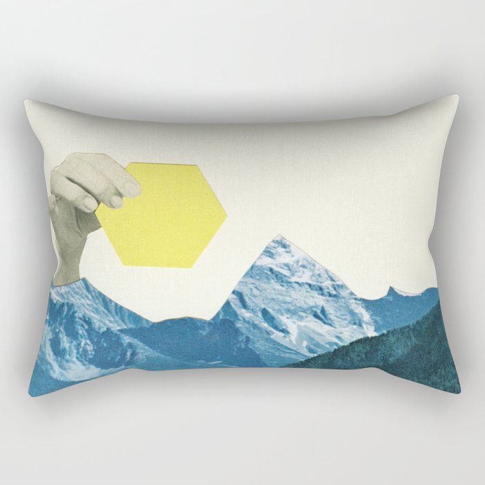 Moving Mountains Rectangular Pillow