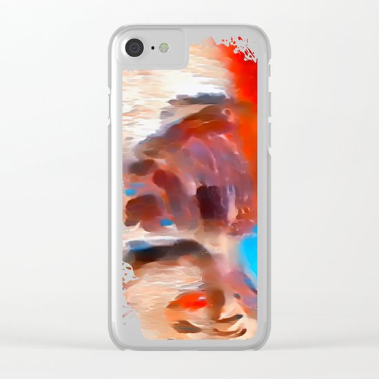 Still Summer Clear iPhone Case