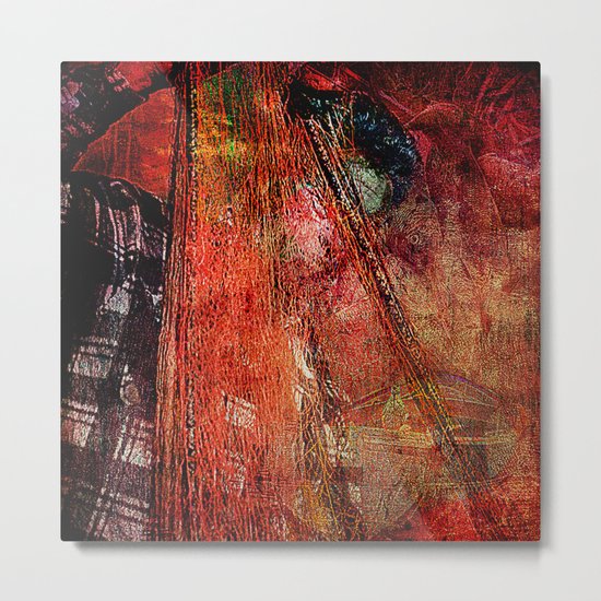 Sicilian Fisherman (This Artwork is a collaboration with the talented artist Agostino Lo coco) Metal Print