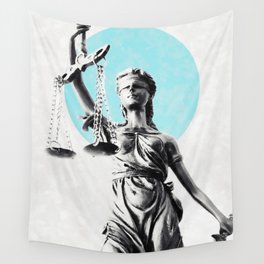 Lady of justice Wall Tapestry