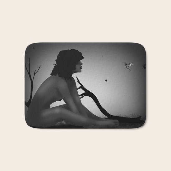 Stare Down Bath Mat