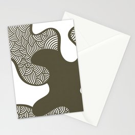 Abstract arch pattern 19 Stationery Card