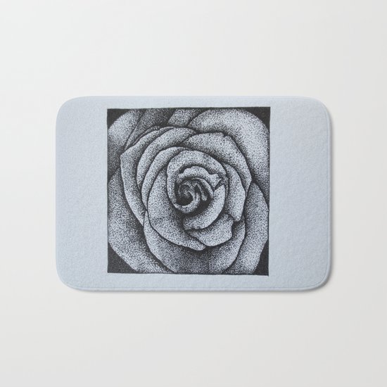 Rose Bath Mat