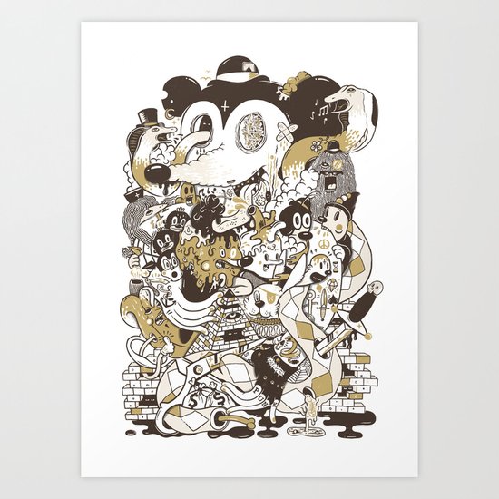 con$umer Art Print