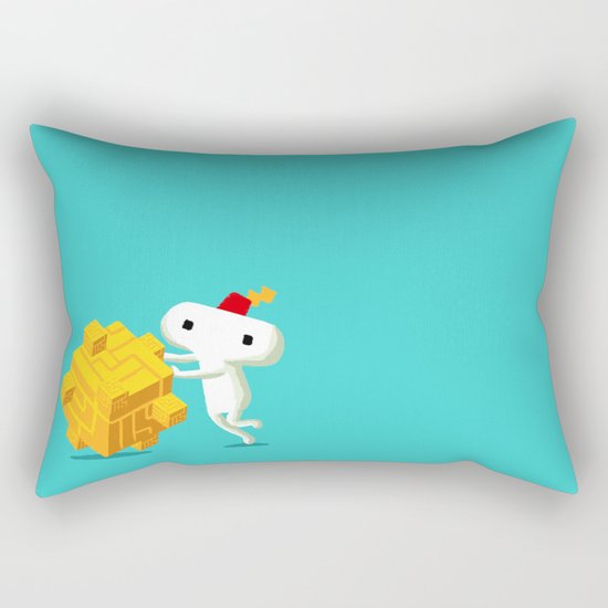 The Prince with a FEZ Rectangular Pillow