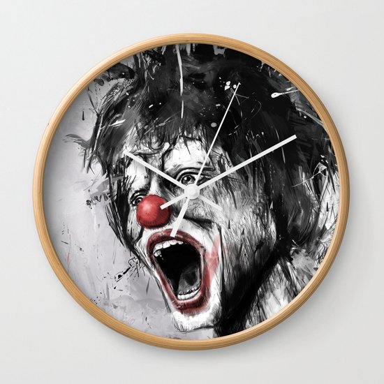 The clown Wall Clock
