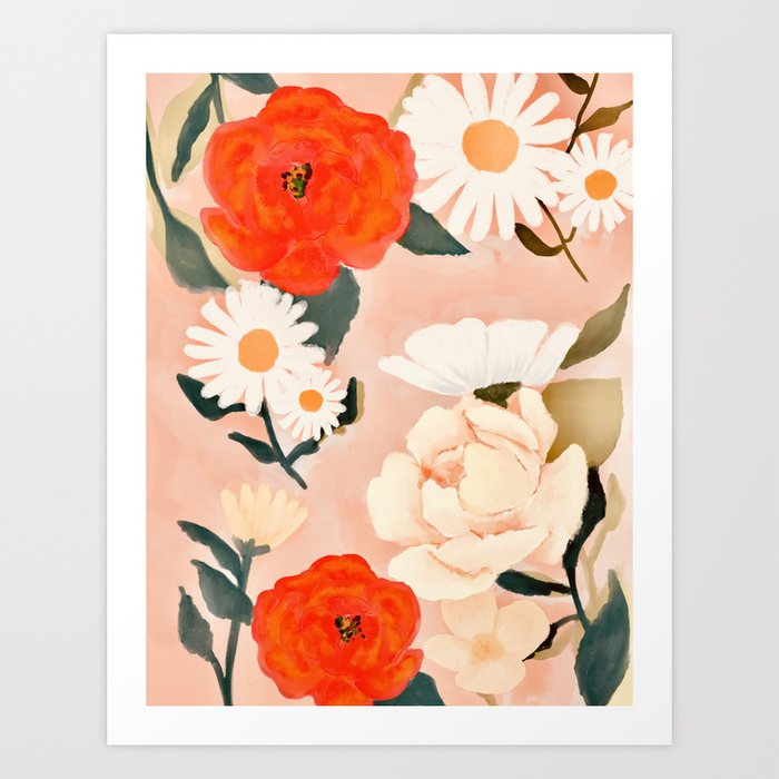 Bloom garden  Art Print