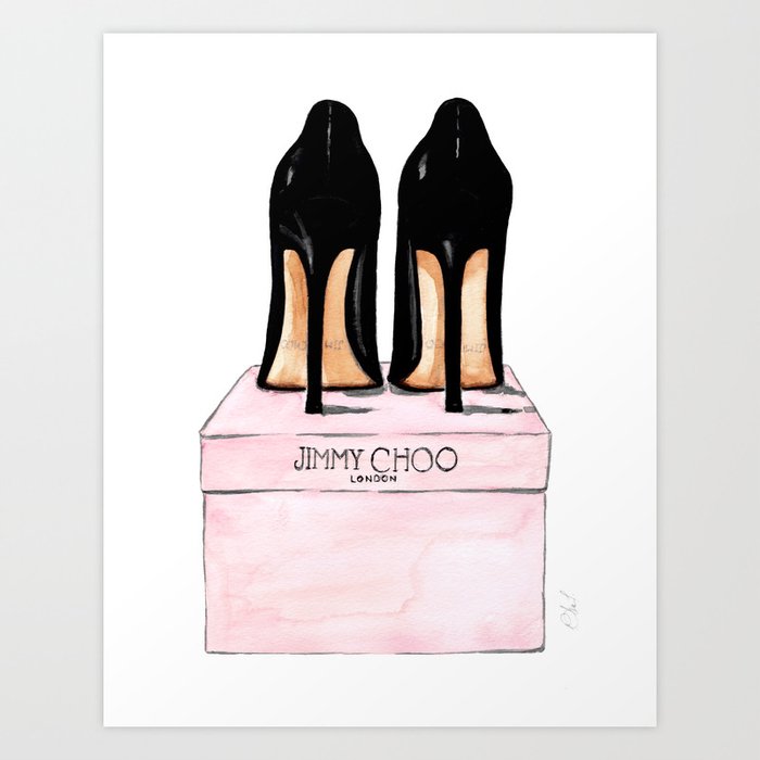 high black stilettos