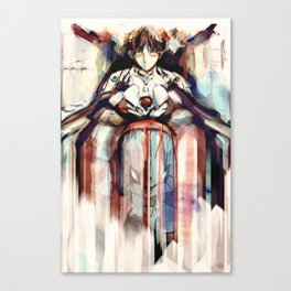 Mother is the First Other - Shinji Ikari Evangelion Painting Canvas Print