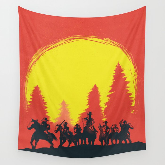 Outlaws For Life Wall Tapestry