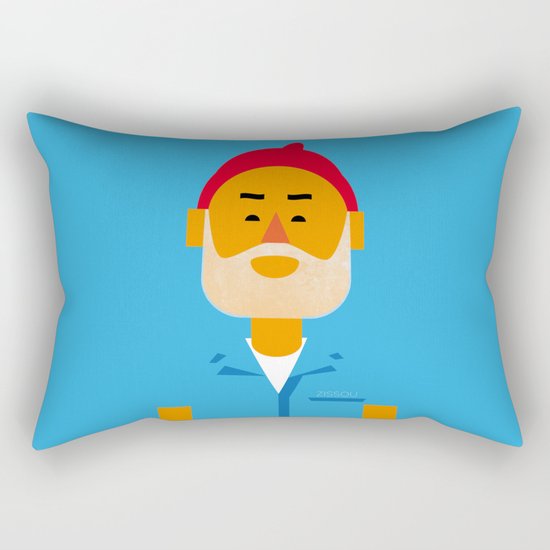 Steve Zissou Rectangular Pillow