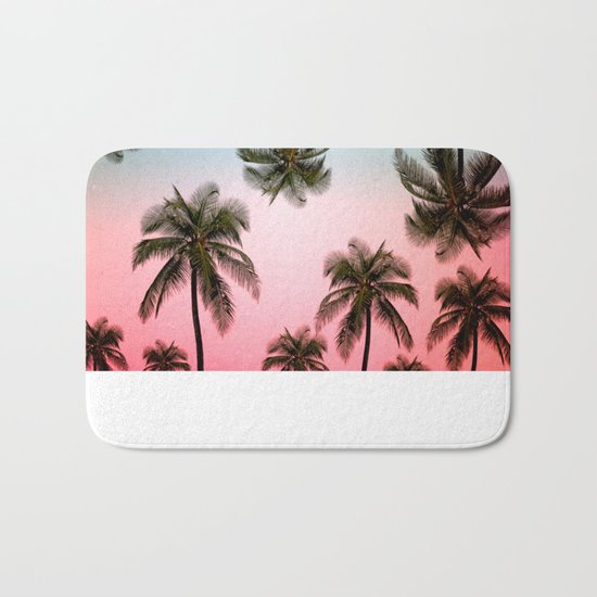 palm tree Bath Mat