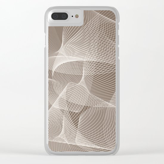 Abstract pattern 12 Clear iPhone Case