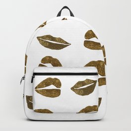 Golden Lips Backpack