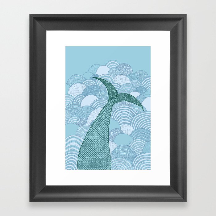 Mermaid Framed Art Print