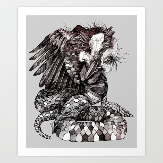 Snicken Art Print