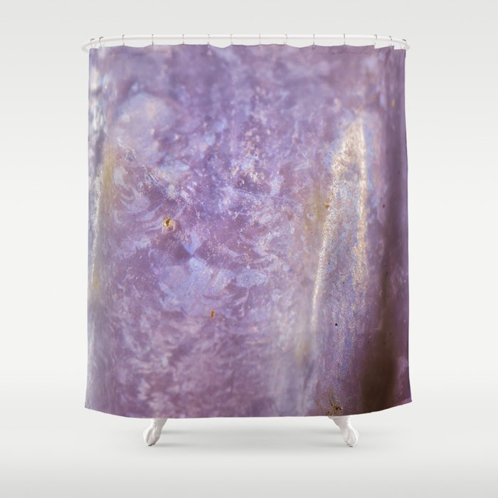 Lady slipper seashell mother of pearl Shower Curtain