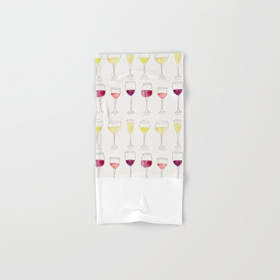 Wine Collection Hand & Bath Towel