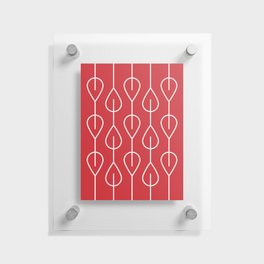 Bearberry Stamp (Red) Floating Acrylic Print