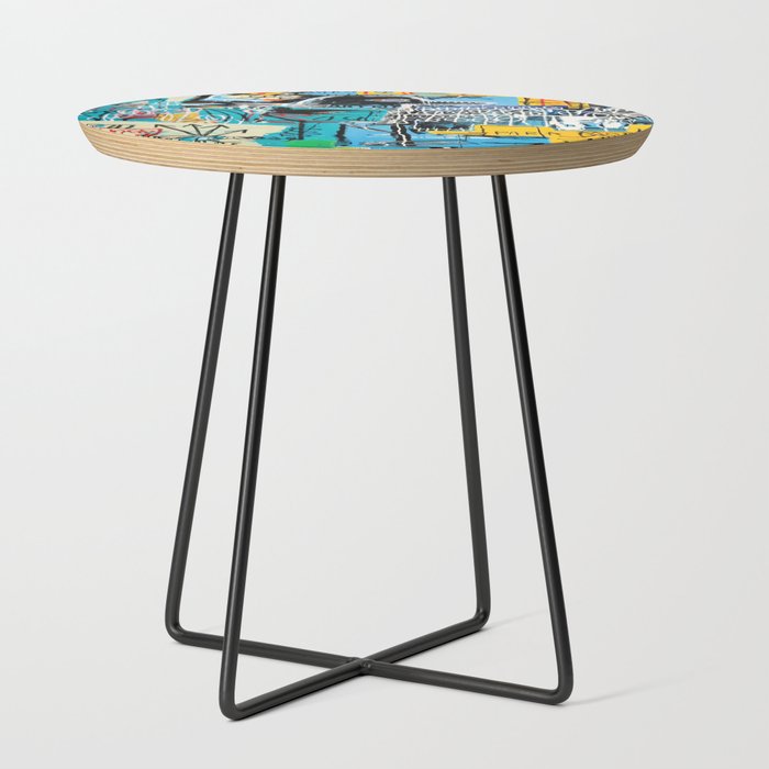 the strokes  album cover the new abnormal Side Table