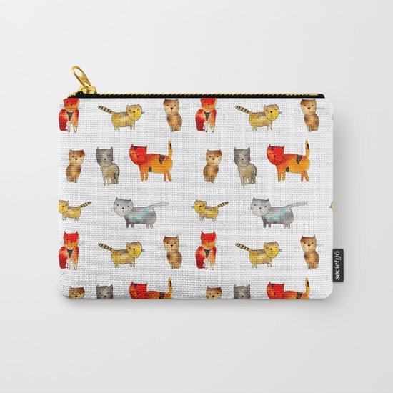 Kitties Carry-All Pouch