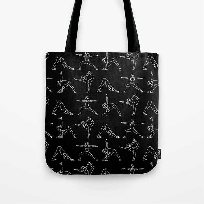 Yoga // Black Tote Bag