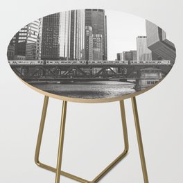 Lake Street - Chicago Photography Side Table