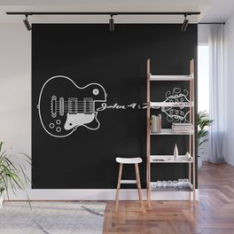 guitar john 4:23 Wall Mural