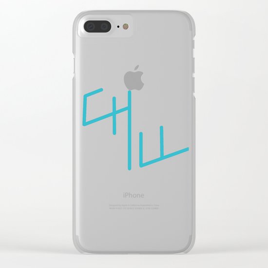 Chill Clear iPhone Case