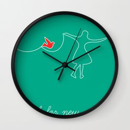 wish for new paths Wall Clock