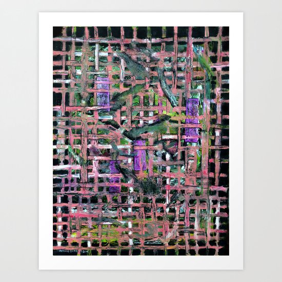 Trapped Art Print
