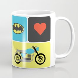 The Bike & The Bat Coffee Mug