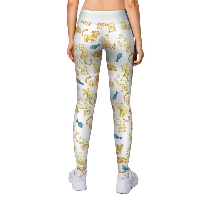 Kitty-Wampus Leggings by Louisa Lawler