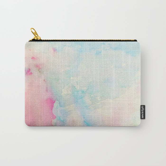 Watercolor abstract many colors  no.08 Carry-All Pouch