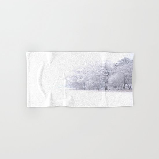 White Forest Hand & Bath Towel