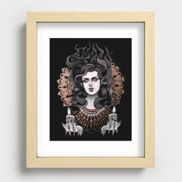 The Witch Recessed Framed Print