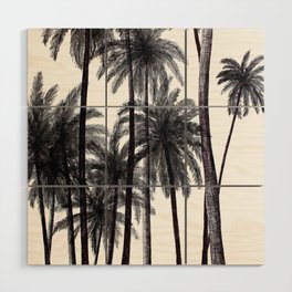 Under the Palms Wood Wall Art