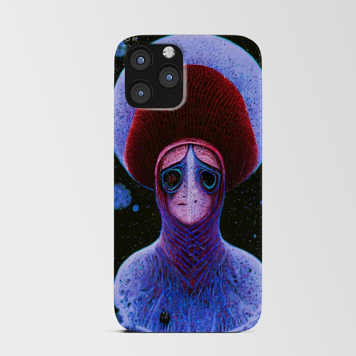ELX-002 Micrograph of a Humanoid Entity iPhone Card Case