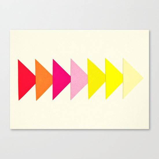 Arrows II Canvas Print
