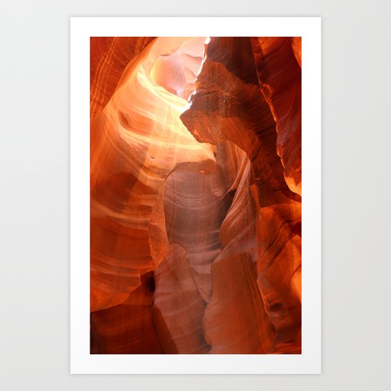 Magical Antelope Canyon Art Print