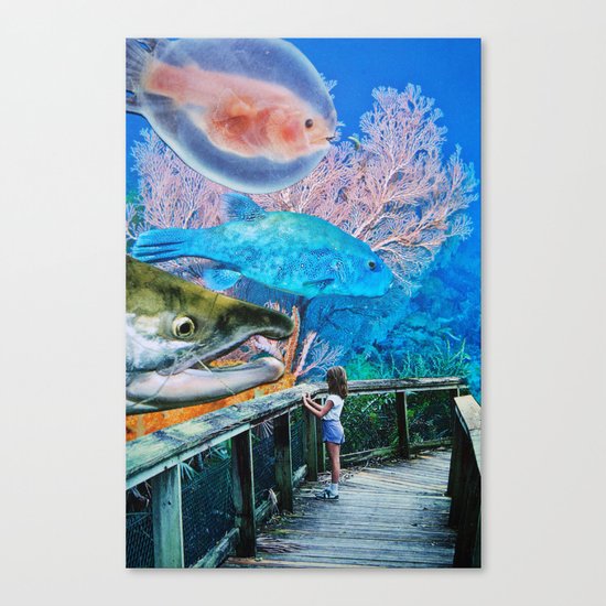 A Song I Heard the Ocean Sing Canvas Print