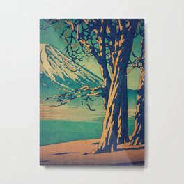 Late Hues at Hinsei Metal Print | Landscape, Digital, Oil, Pop Art, Painting, Ink, Nature, Curated, Vintage 
